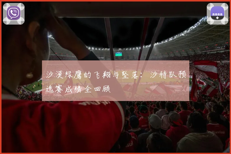 沙漠绿鹰的飞翔与坠落：沙特队预选赛成绩全回顾